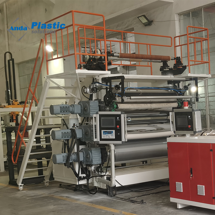 Ligne de production de feuilles de PVC